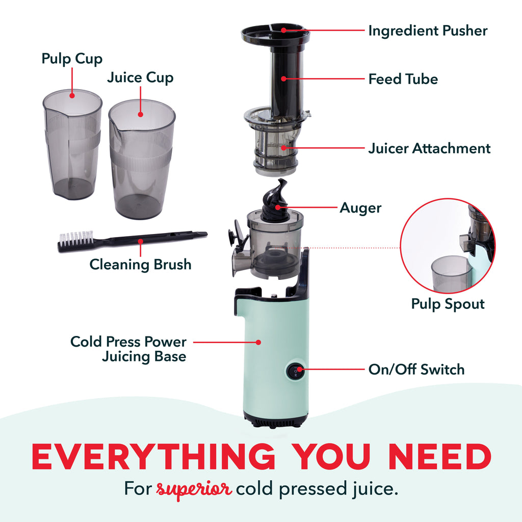 Compact Cold Press Power Juicer